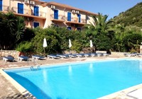 Pool at Hotel Nostos in Ithaca
