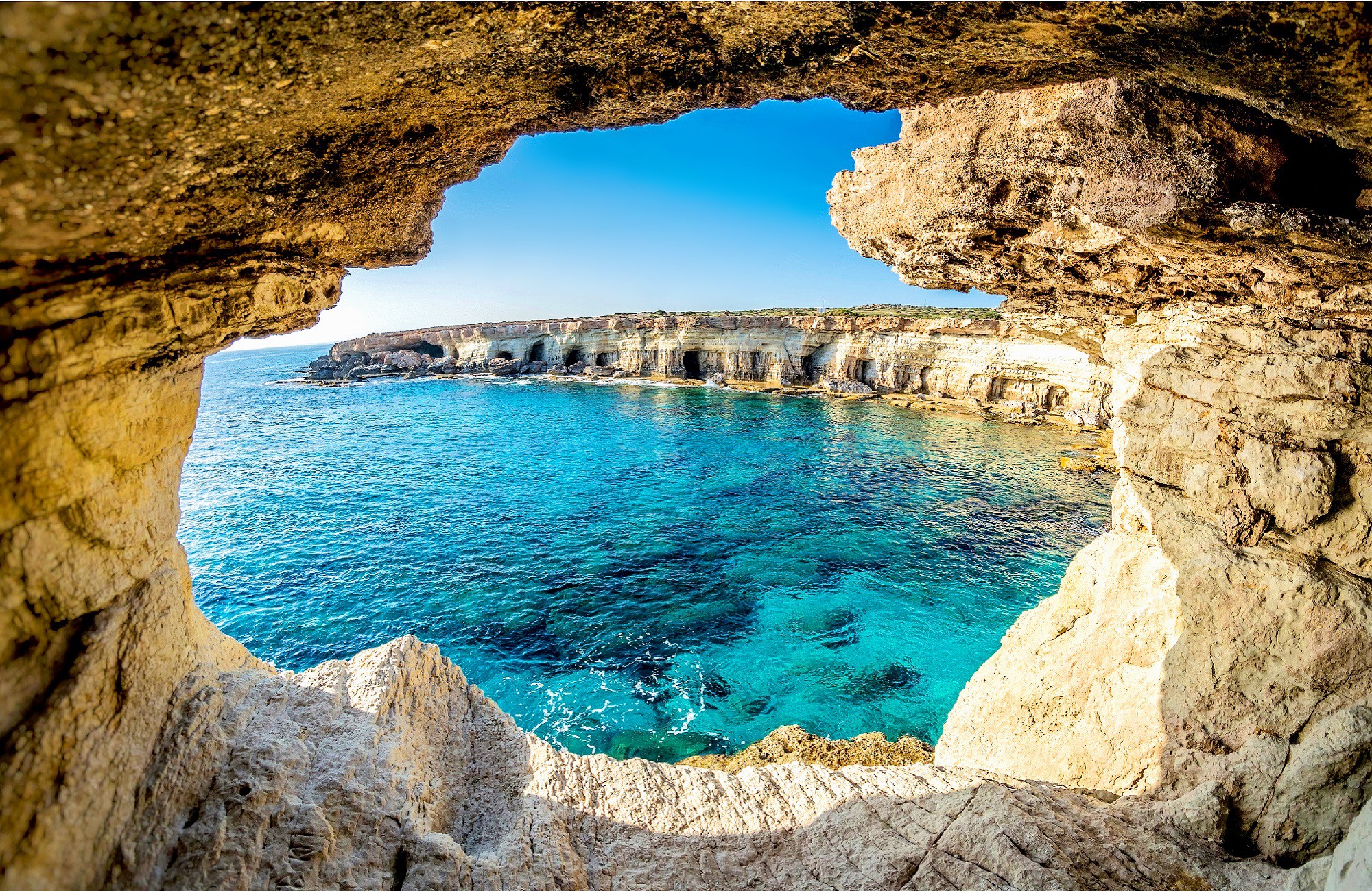 Cyprus rocky view
