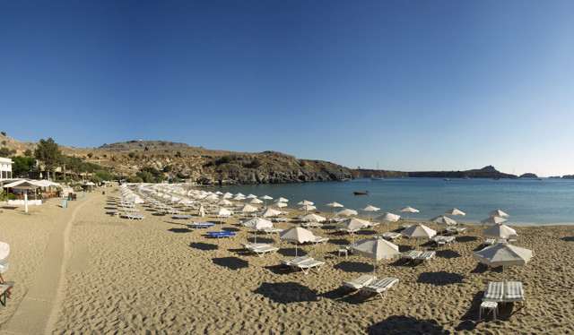 Beach at Avra Apartments