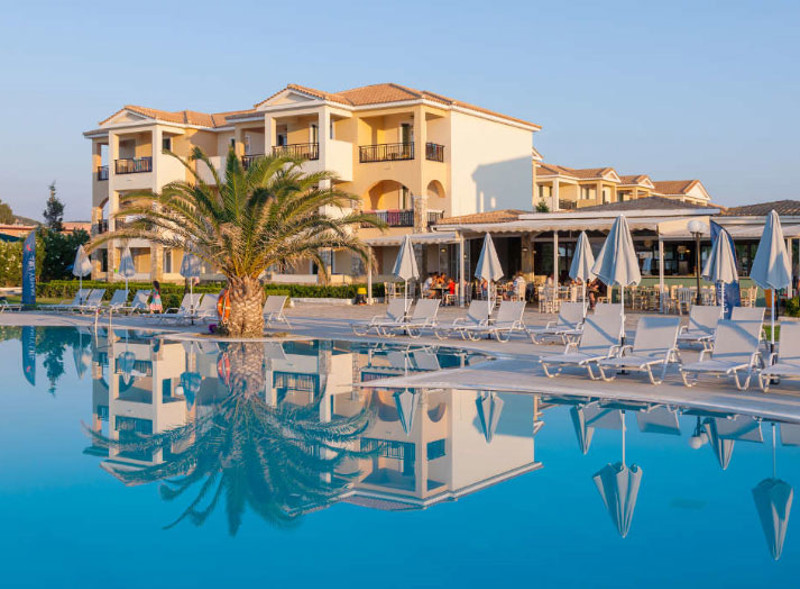 Pool at the Alykanas Village Hotel, Alyces, Zante, Greece