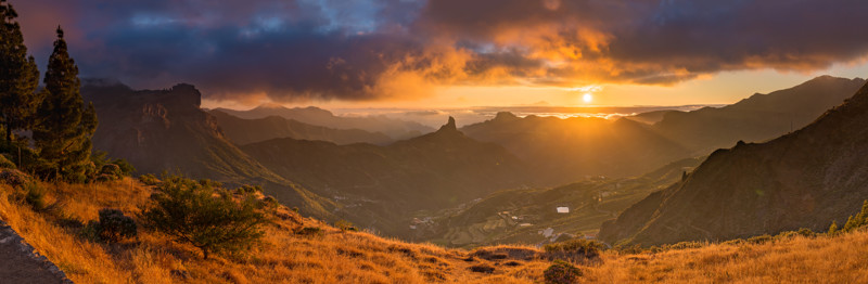 Gran Canaria Panoramic Views Roque Nublo