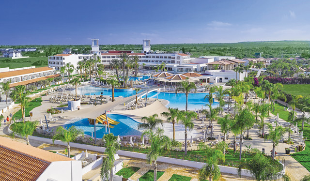 Overview at the Olympic Lagoon Resort, Ayia Napa