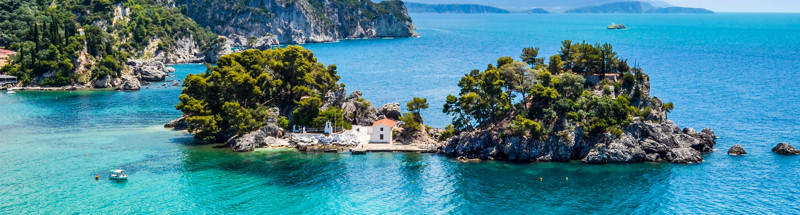 Panagia Island Off Parga Parga GREECE