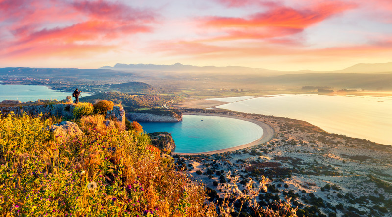 Voidokilia Beach Pelopponese