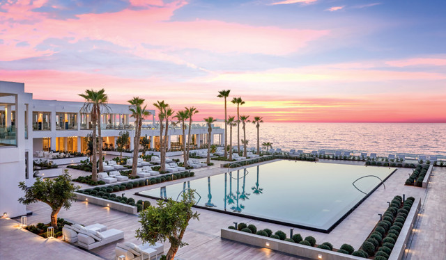 Main Big Blue Pool Grecotel White Palace Lux Me Crete Greece