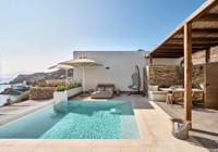 Panoramic Suite Private Pool in Ios Grand Pool Suites