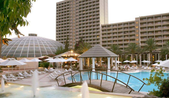 Rodos Palace Hotel Ixia outdoor pool area