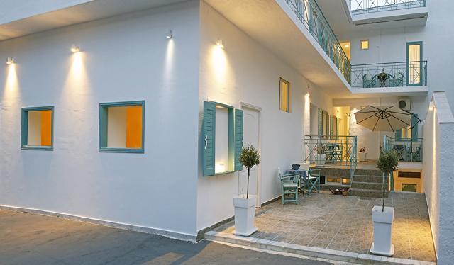 Exterior of Agistri Apartments