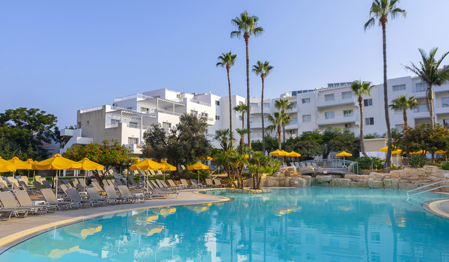 Pool at Mayfair Hotel in Paphos, Cyprus