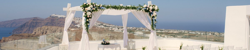 Santo Wines, Floral Pergola On The Terrace