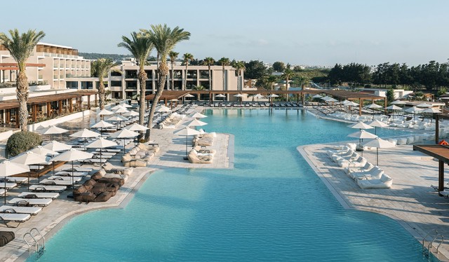 Pool view at Ella Helea