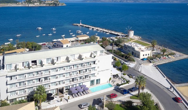 Aerial View of Corfu Monrepos