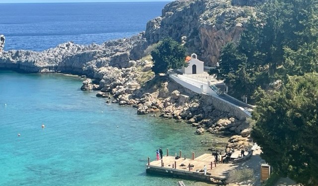 St Paul's Chapel Rhodes Bay View