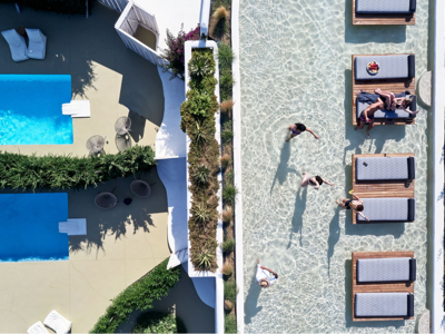 Pool at Naxian Utropia Luxury Villas & Suites