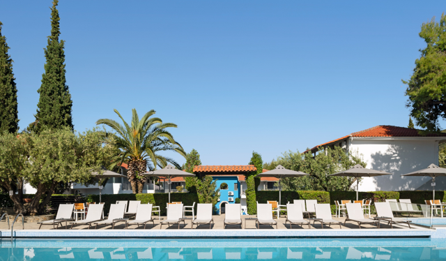Pool at Philoxenia Bungalows Hotel