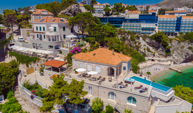 Aerial View of Villa Orabelle