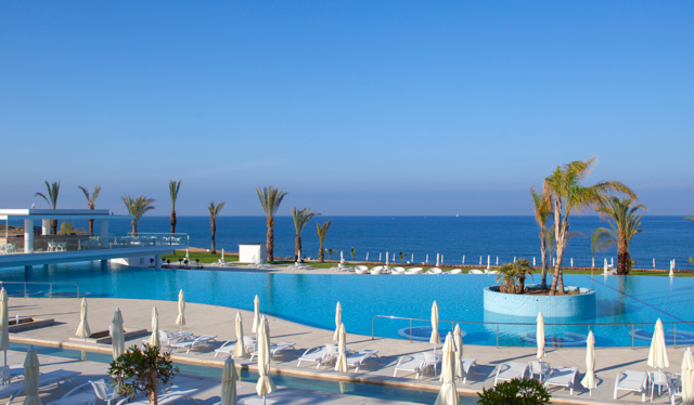 Pool at King Evelthon Beach Hotel & Resort
