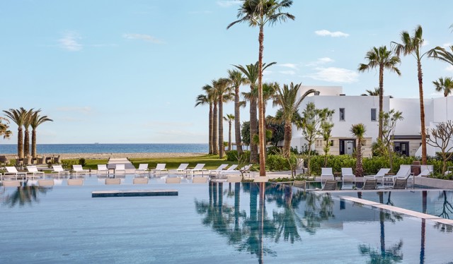 Pool Area At The Creta Palace (1)