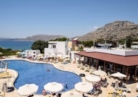 Outdoor pool at Matina Pefkos Aparthotel