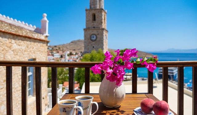 Morning View at Villa Evi
