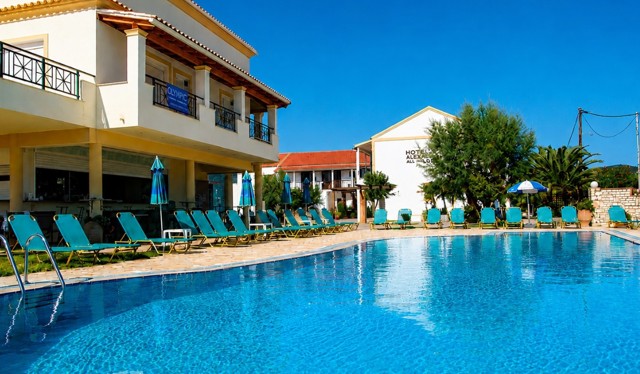 Swimming Pool At Alexander Beach Hotel Apartments