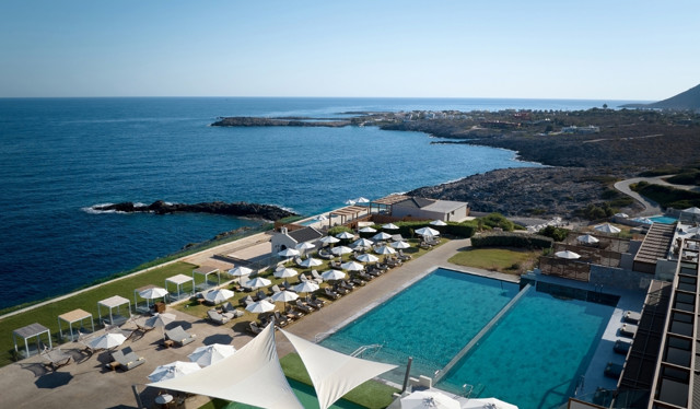 Pool Area At Aulus Chania