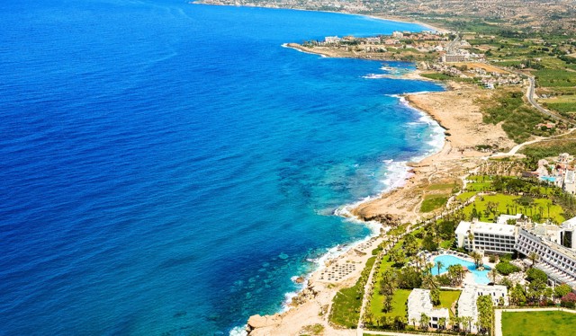 Aerial View of Azia Resort & Spa