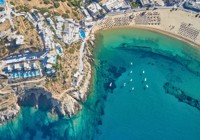 Arial View of Ios Palace Hotel Spa